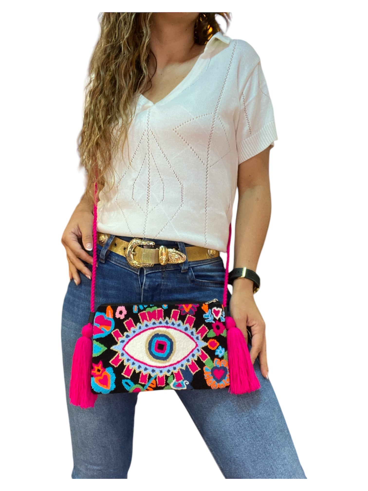 Wayuu upholstered envelope 15 x 25