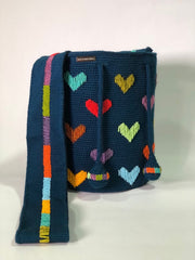 Recamada Exclusive Mediana Wayuú Corazones 22x23